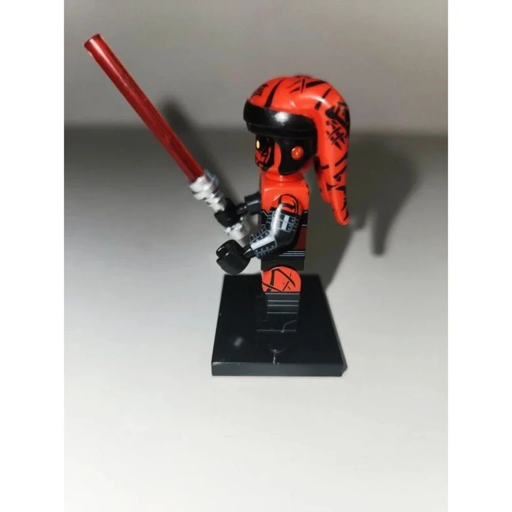 Custom Star Wars Darth Talon Minifigure with Lightsaber